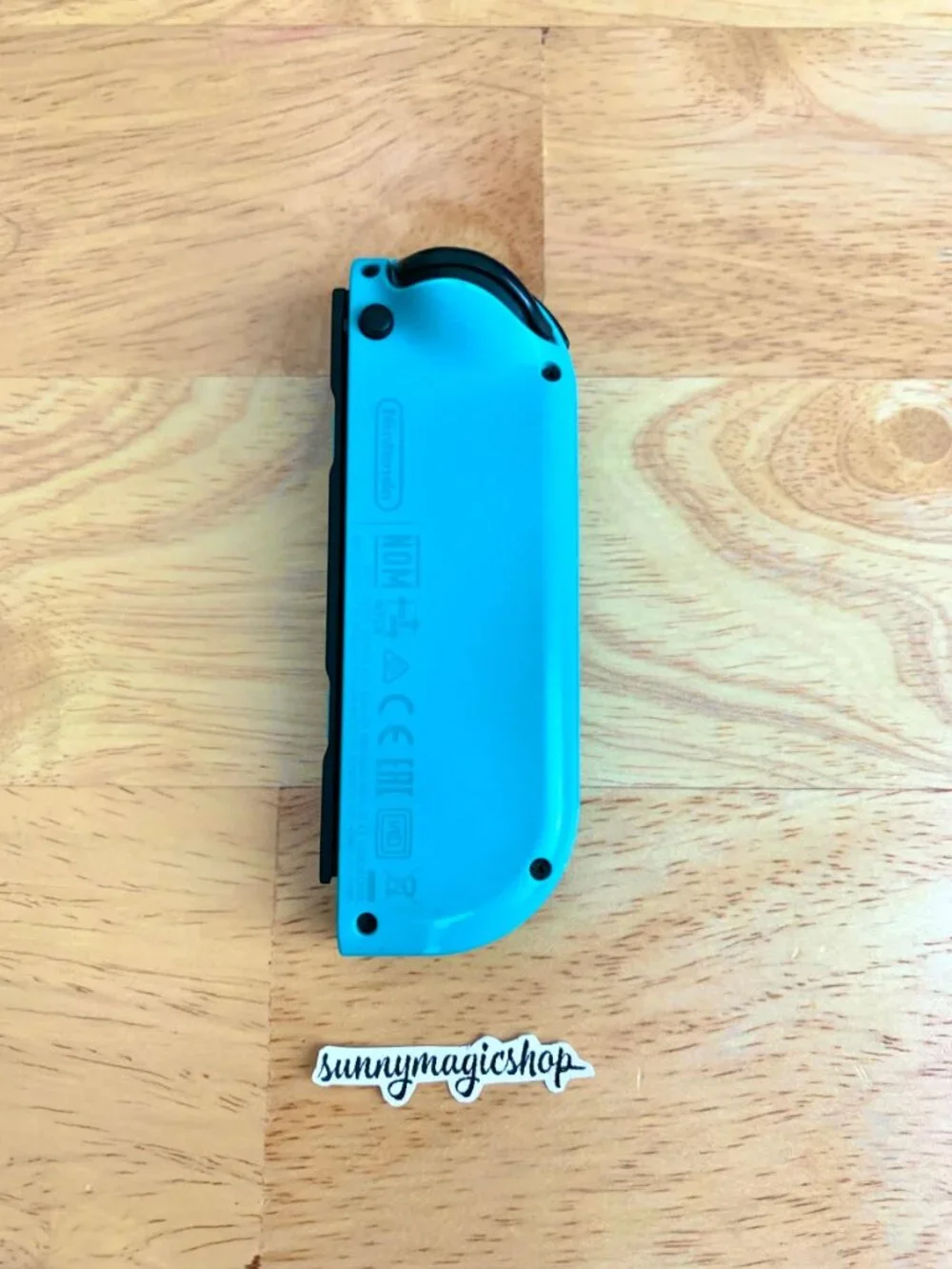 Nintendo Switch OEM Joy Con Neon Blue Left Controller